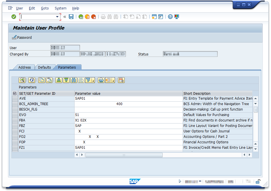 SAP Transaction SU3 Overview